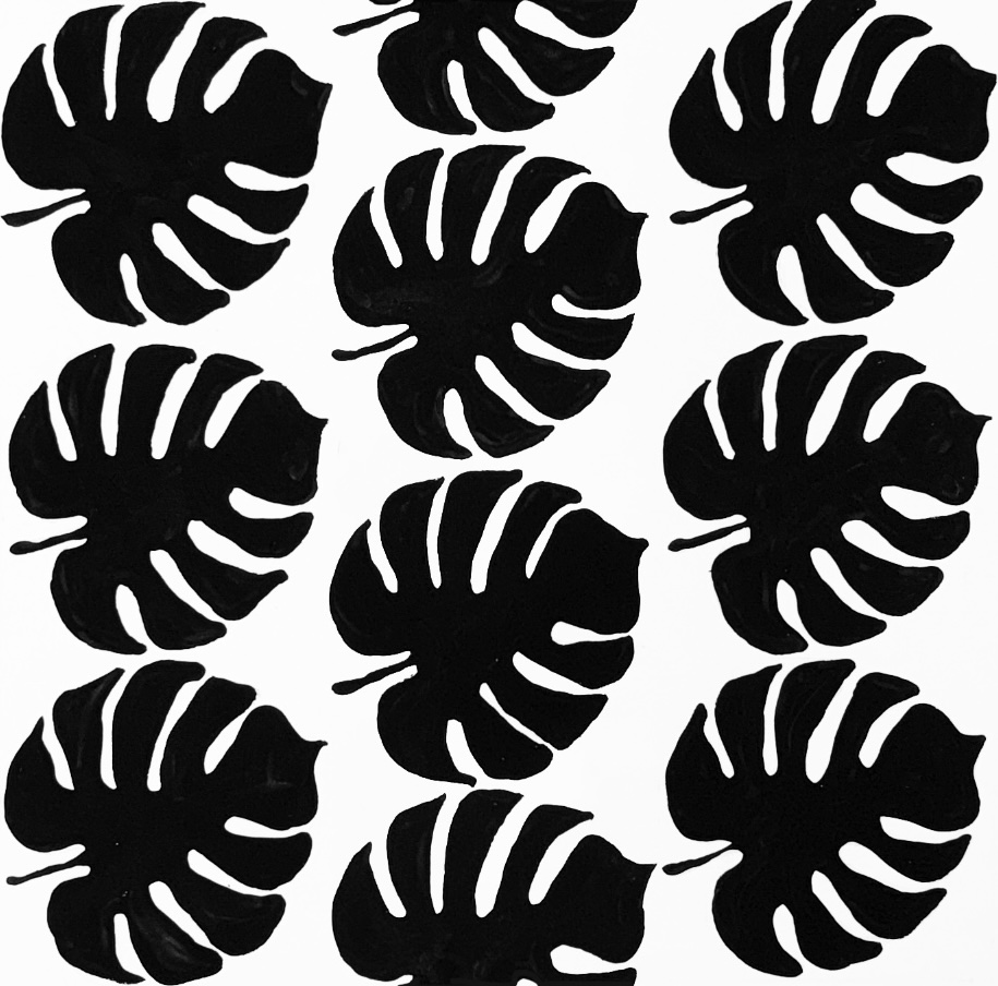 Leaf Painting Pattern